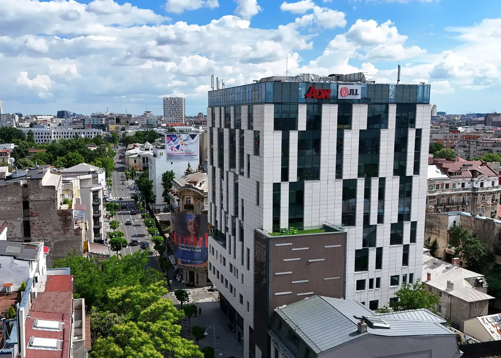 Victoria Center Aerial